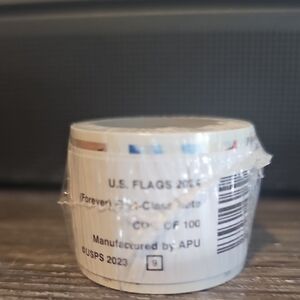 U.S. Flags Forever Stamps Roll X10